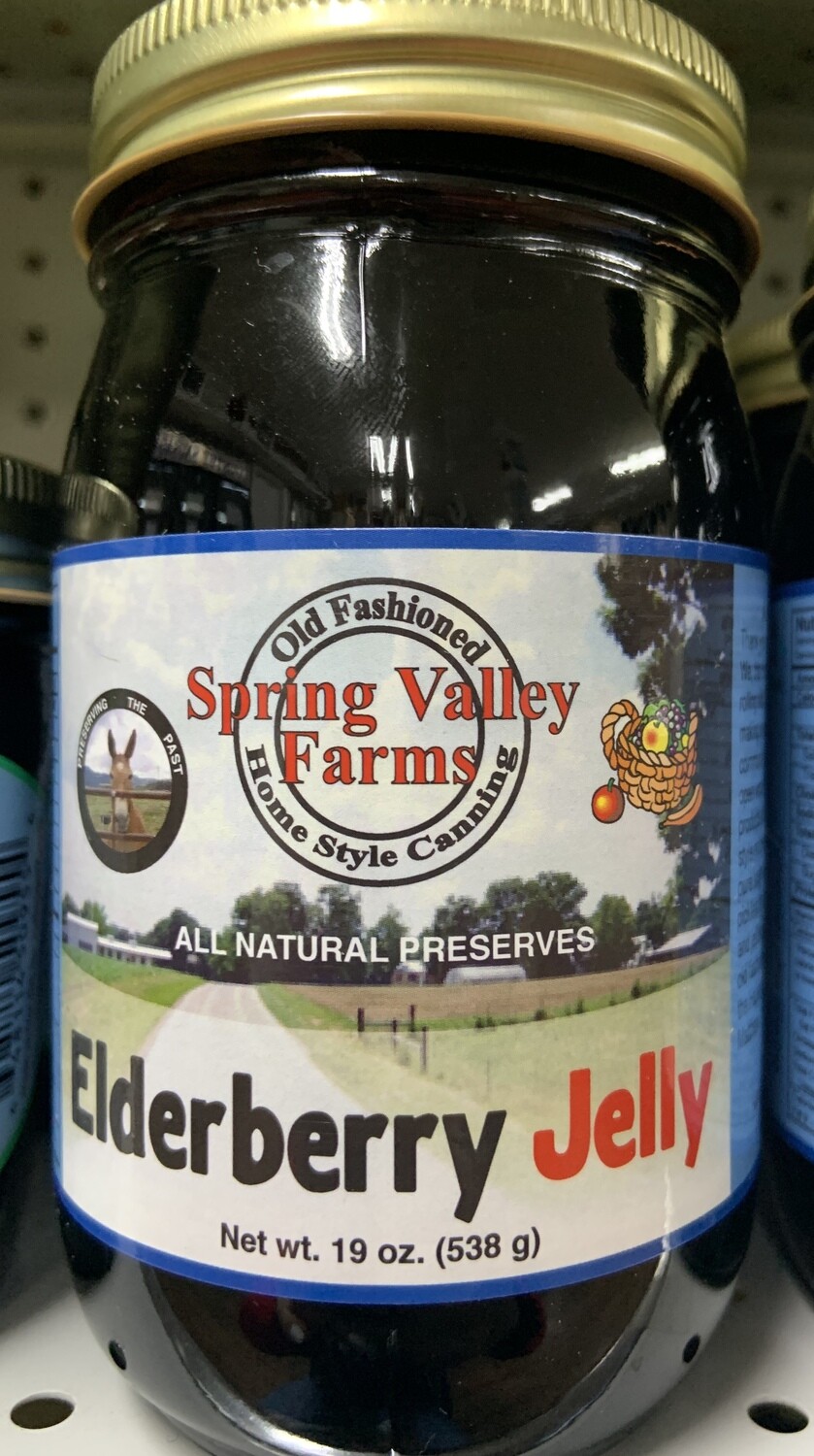 Spring Valley Farms Elderberry Jelly 19oz