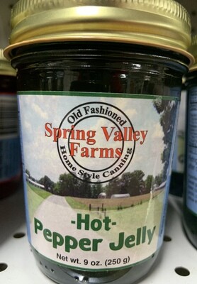 Spring Valley Farms Hot Green Pepper Jelly 9oz