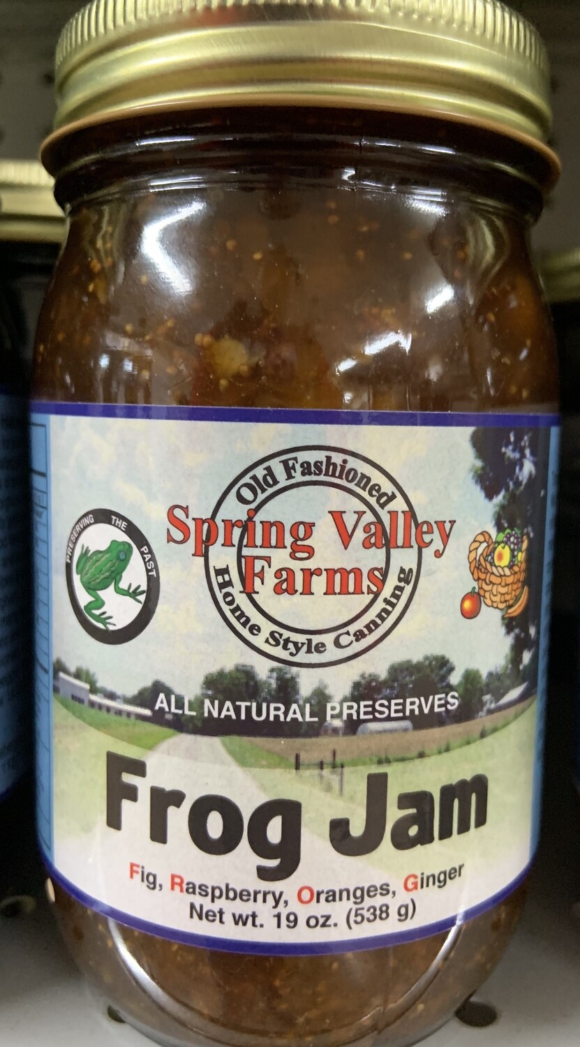 Spring Valley Farms Frog Jam  19oz