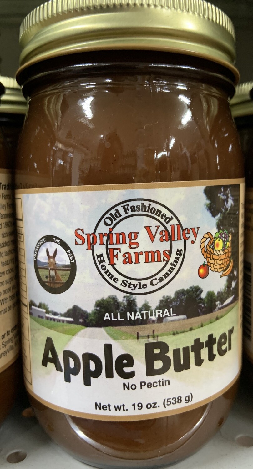 Spring Valley Farms Apple Butter 19oz