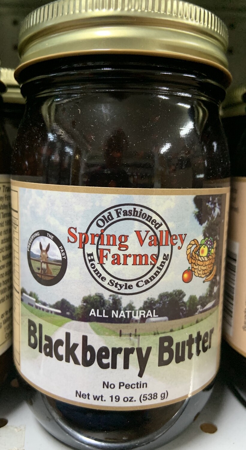 Spring Valley Farms Blackberry Butter 19oz