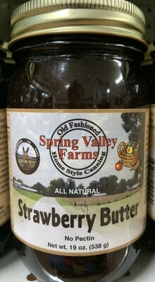 Spring Valley Farms Strawberry Butter 19oz