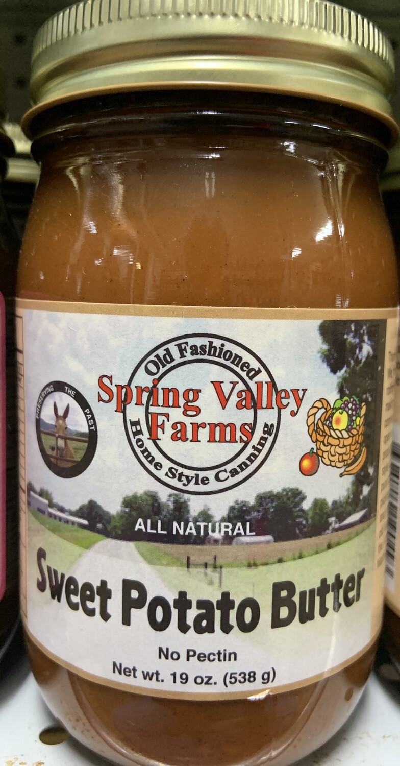 Spring Valley Farms Sweet Potato Butter 19oz