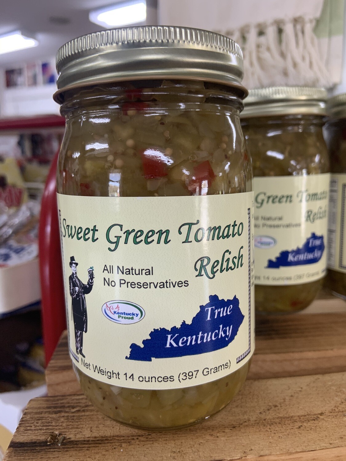 True Ky Sweet Green Tomato Relish