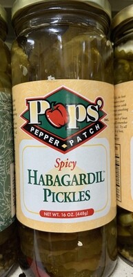 Pops Spicy Habagardils 16 oz