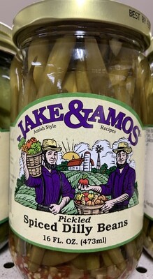Jake & Amos Spiced Dilly Beans 16 oz