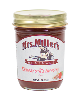 Mrs Miller's Rhubarb-Strawberry Jam 9 oz