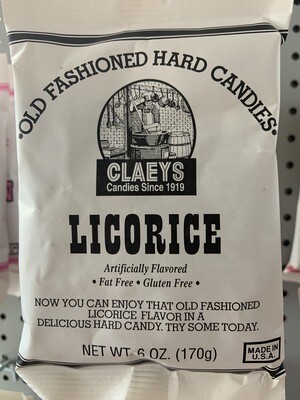 Claey&#39;s Licorice 6 oz