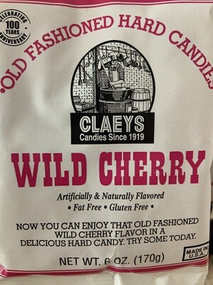 Claey&#39;s Wild Cherry 6 oz