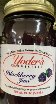 Yoder's Blackberry Jam 19 oz