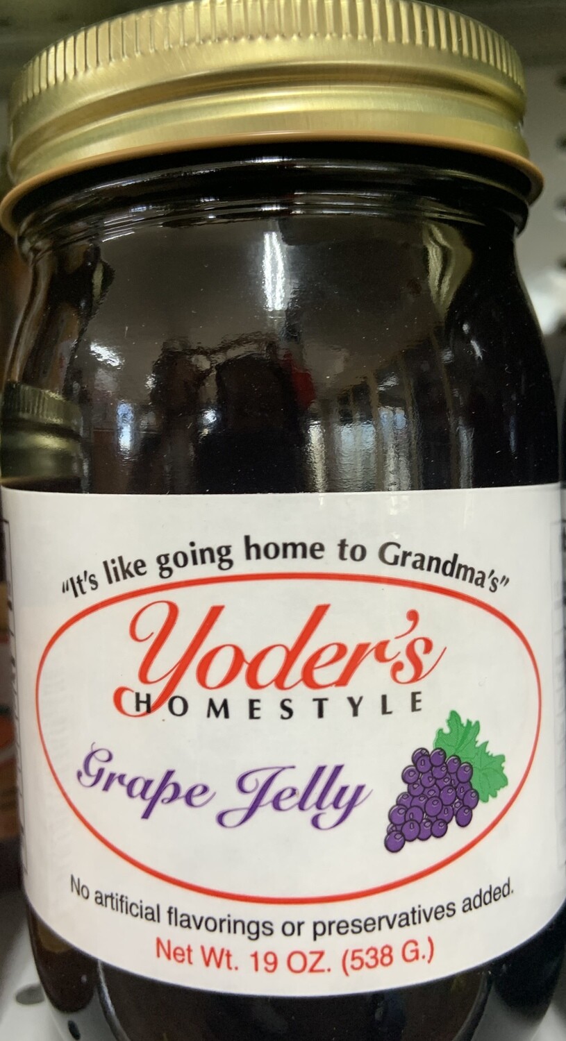 Yoder's Grape Jelly 19 oz