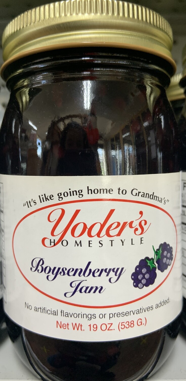 Yoder's Boysenberry Jam 19 oz