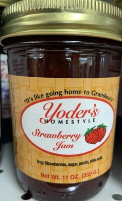 Yoder's Strawberry Jam 11 oz