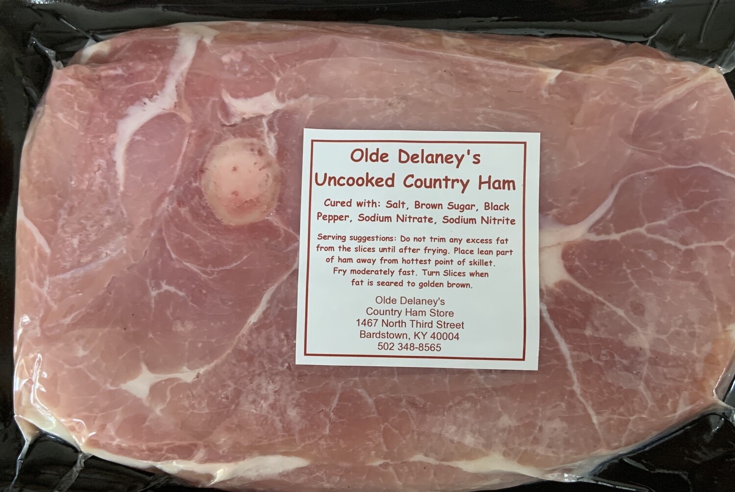 Olde Delaney's 5 oz Ham Steak (6 Slices) 2/lb