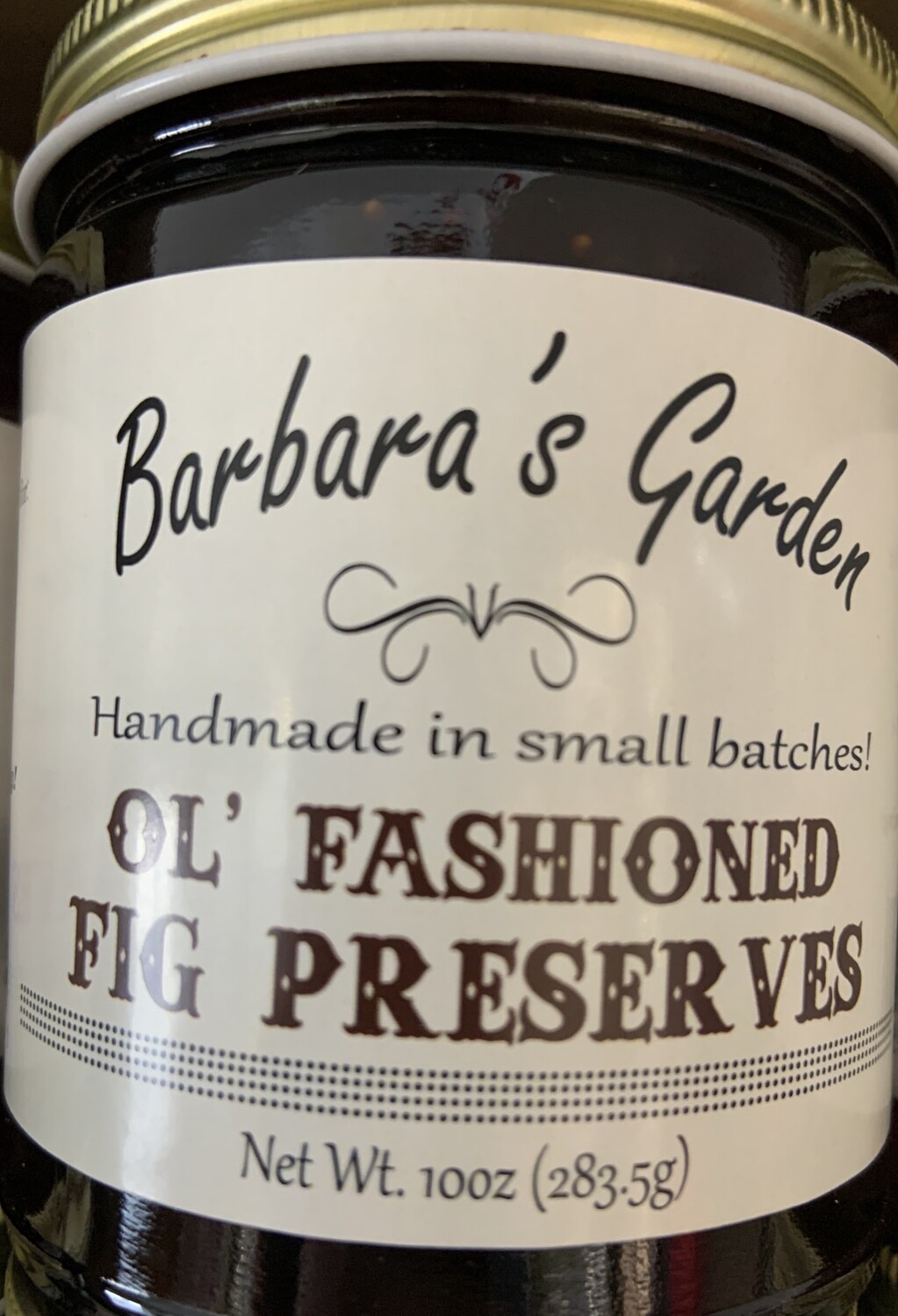 Barbara's Garden Ol" Fashion Fig Preserves 10 oz