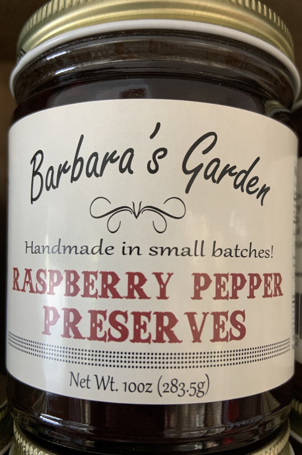 Barbara's Garden Raspberry Pepper Preserves 10 oz