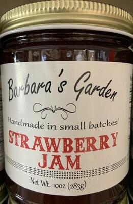 Barbara's Garden Strawberry Jam 10 oz