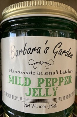 Barbara's Garden Mild Pepper Jelly 10 oz