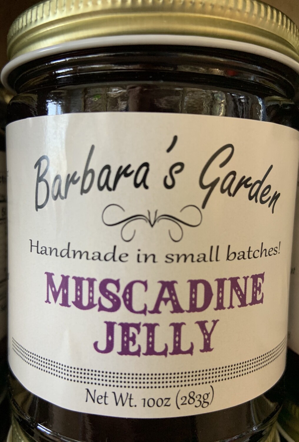 Barbara's Garden Muscadine Jelly 10 oz