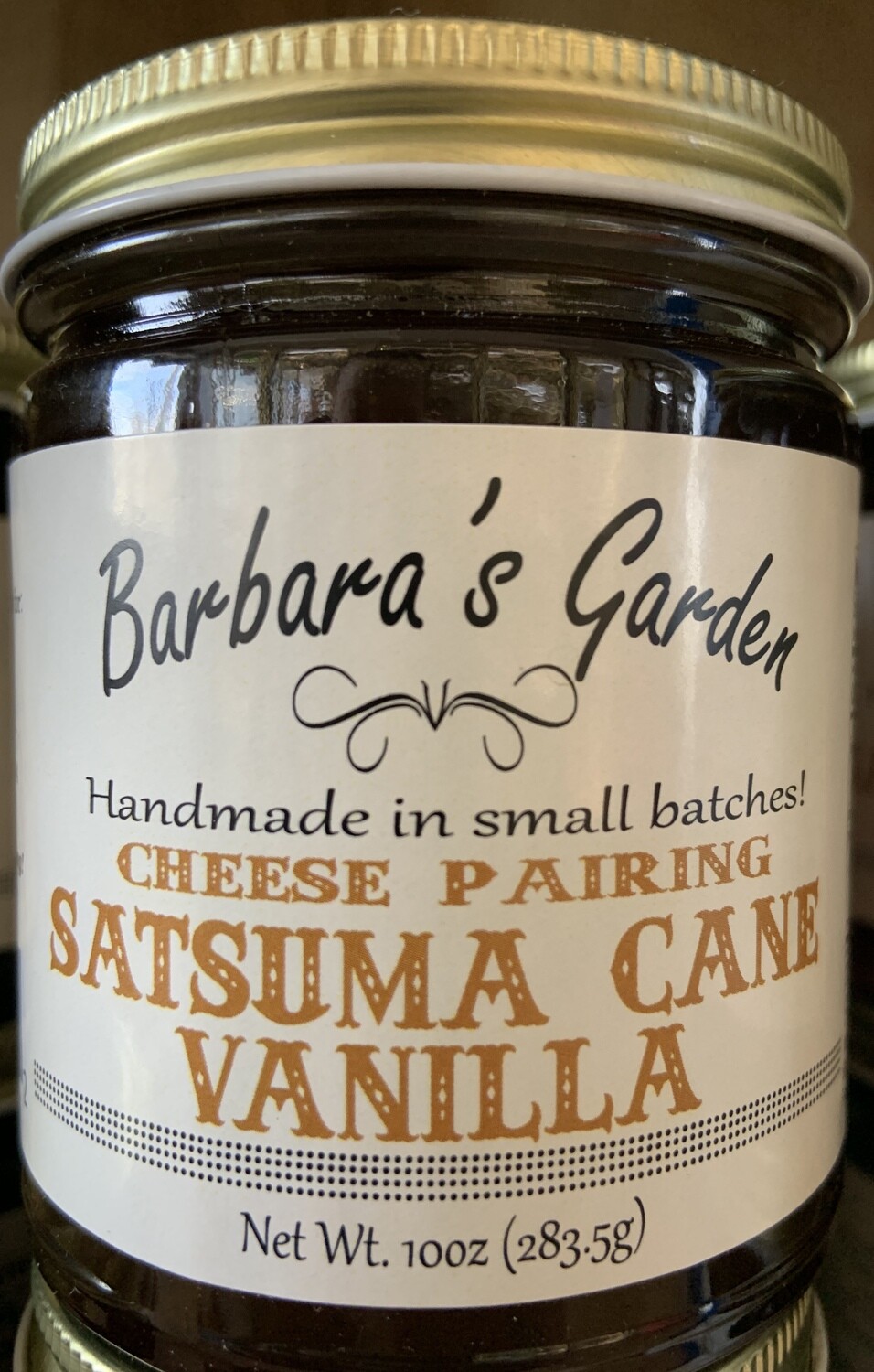 Barbara's Garden "Cheese Pairing" Satsuma Cane Vanilla Jelly 10 oz