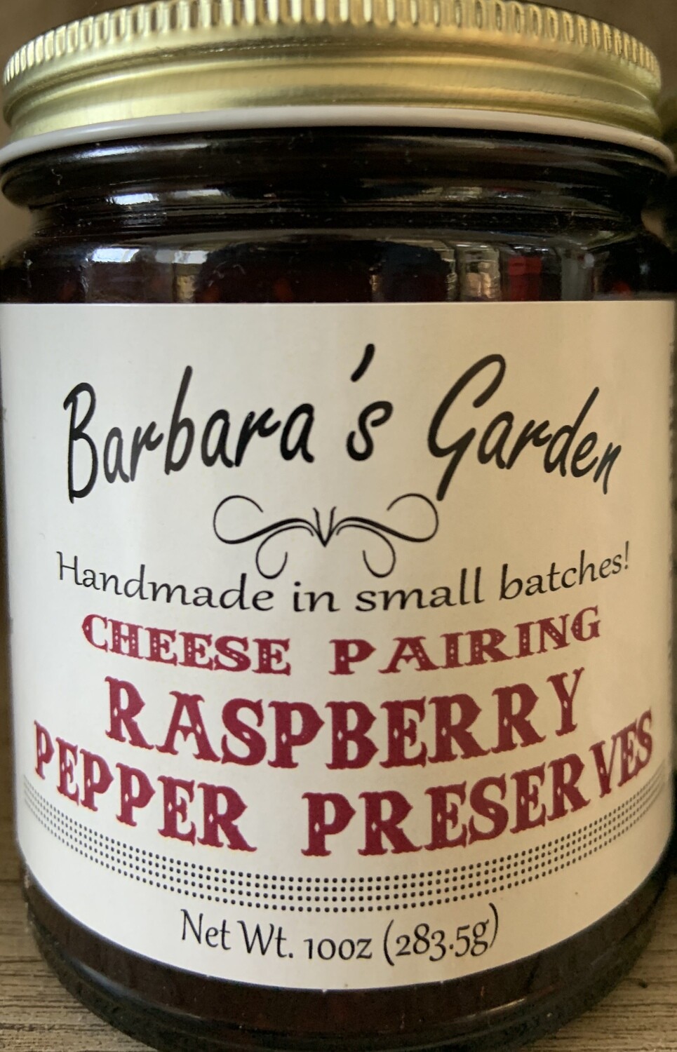 Barbara's Garden "Cheese Pairing" Raspberry Pepper Preserves 10 oz