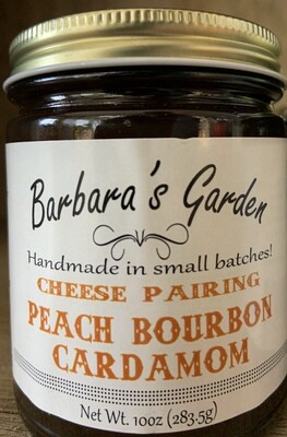 Barbara's Garden "Cheese Pairing" Peach Bourbon Cardamom 10 oz