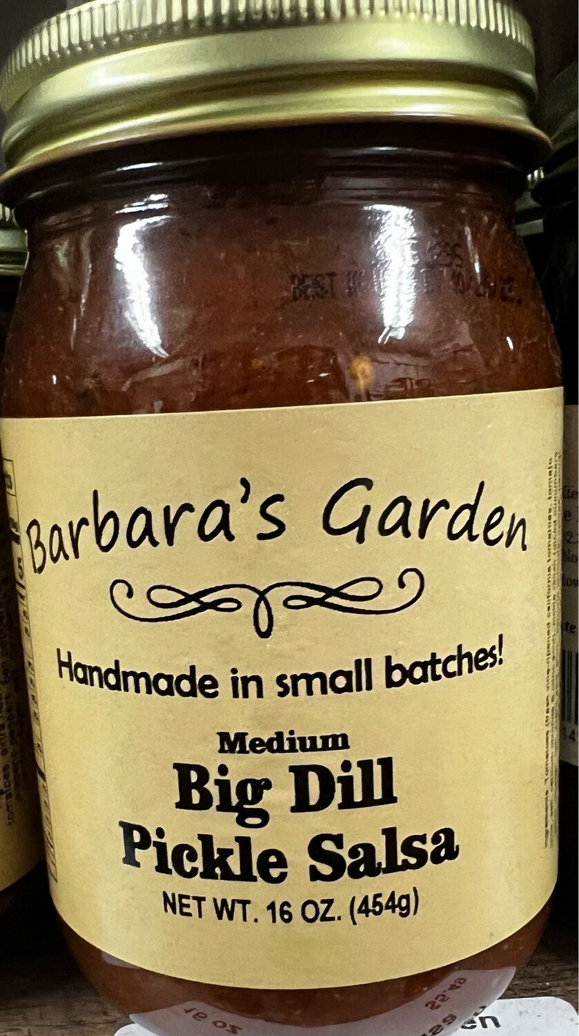 Barbara&#39;s Garden Big Dill Pickle Salsa 16oz