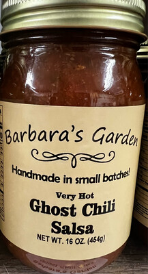 Barbara&#39;s Garden Ghost Chili Salsa 16oz
