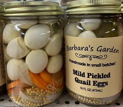 Mild Pickled Quail Eggs