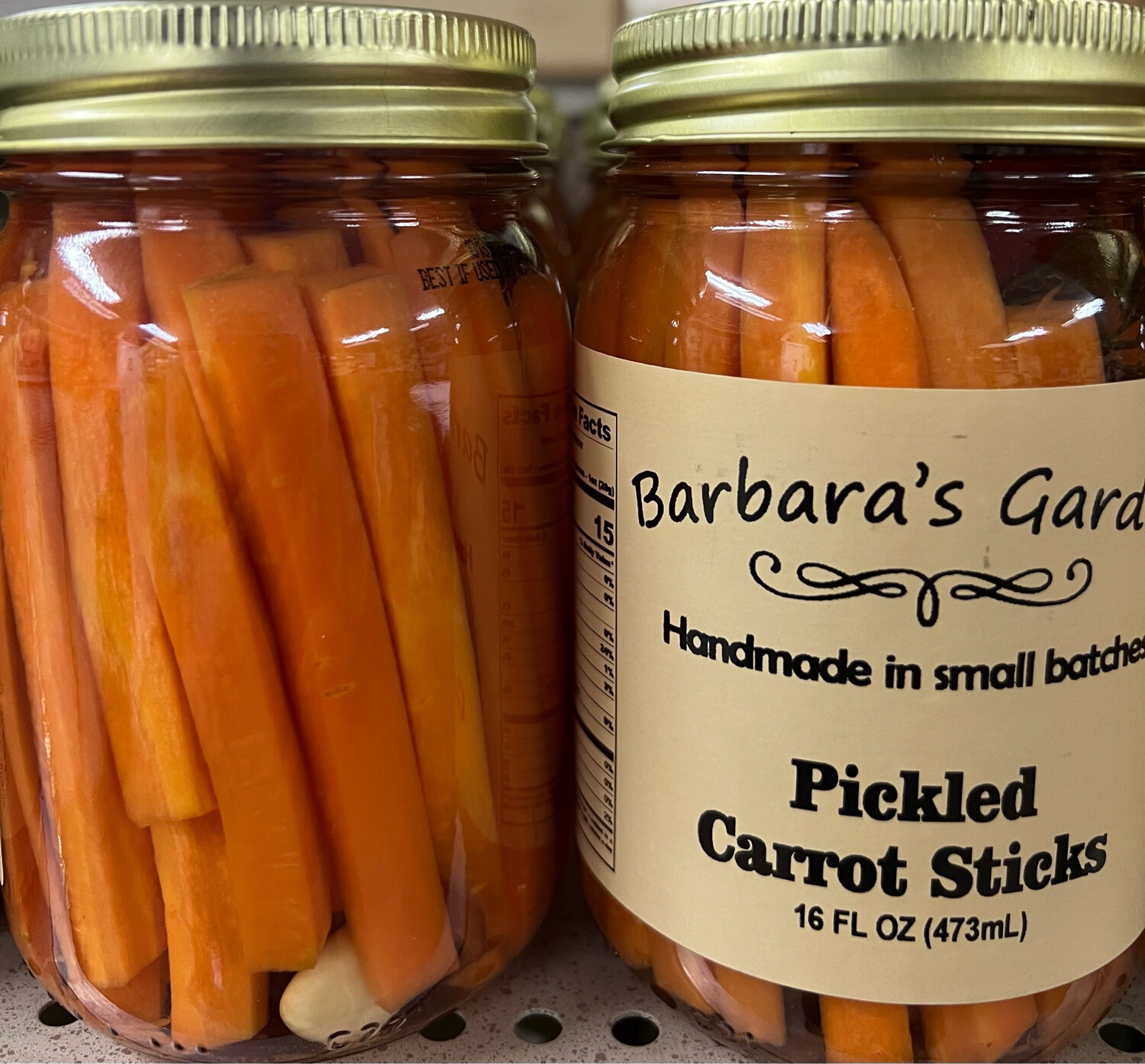 Pickled Carrot Sticks