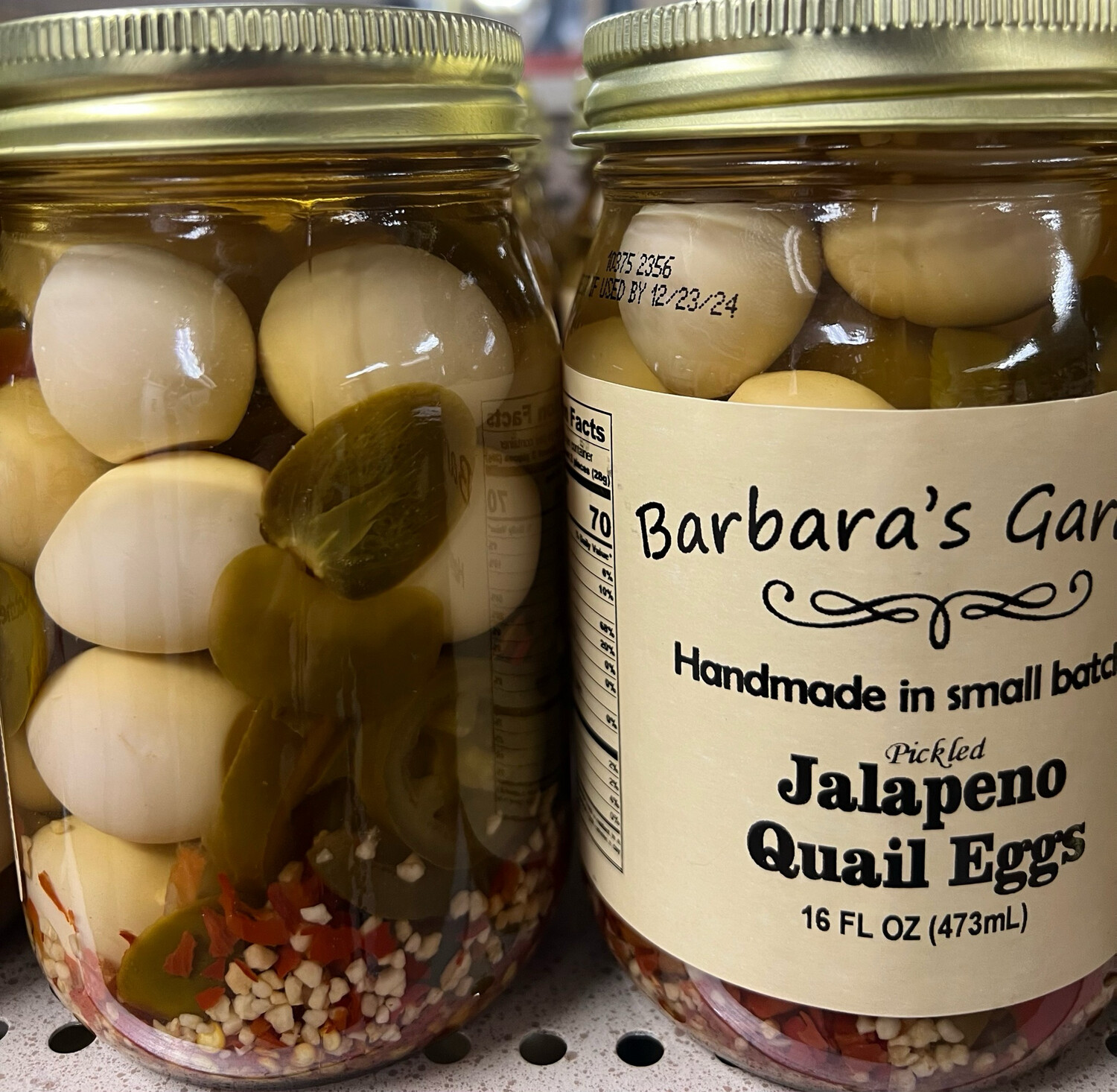 Jalapeno Quail Eggs