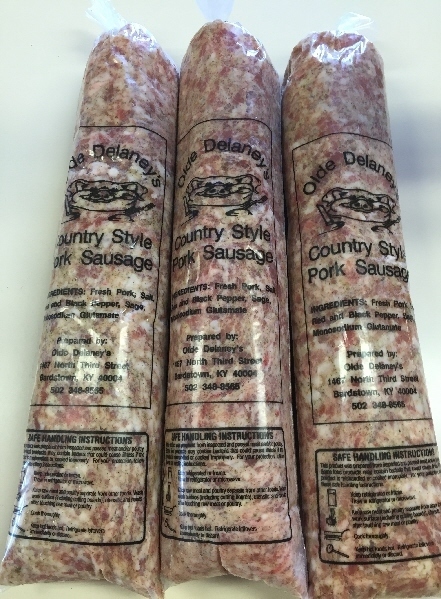 Olde Delaney's Country Sausage Medium 1-3/lb bag