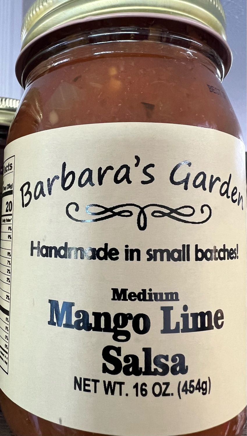Barbara&#39;s Garden Mango Lime Salsa 16 oz
