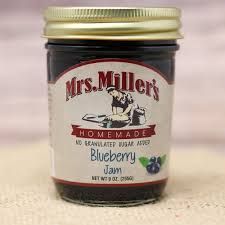 Mrs Miller NSA Blueberry Jam