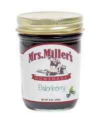 Mrs Miller NSA Elderberry Jam 9 oz