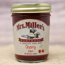 Mrs Miller Cherry Jam 9 oz