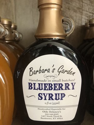 Barbara's Garden Blueberry Syrup 12 oz