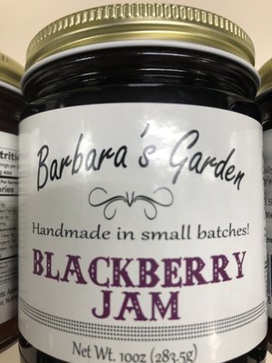 Barbara's Garden Blackberry Jam 10 oz