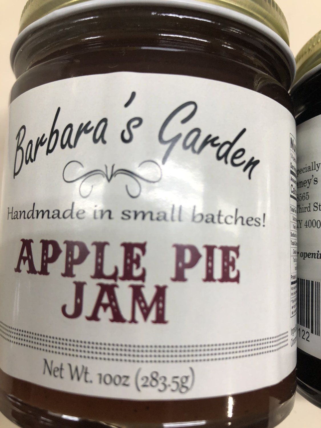 Barbara's Garden Apple Pie Jam 10 oz