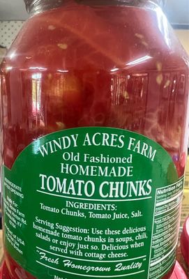 Windy Acres Tomato Chunks
