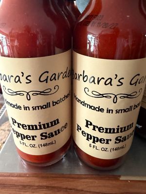 Barbara’s Garden Premium Pepper Sauce Barbara’s Garden Premium Pepper Sauce