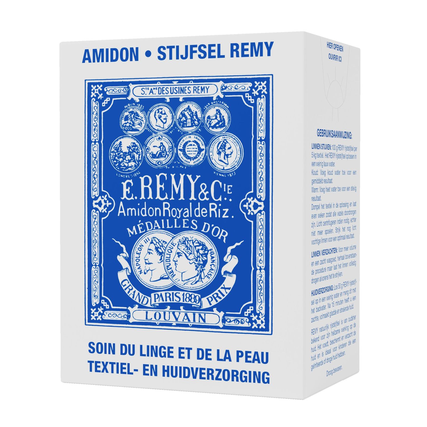 REMY Royal Amidon de riz en cristaux - Boîte 350g
