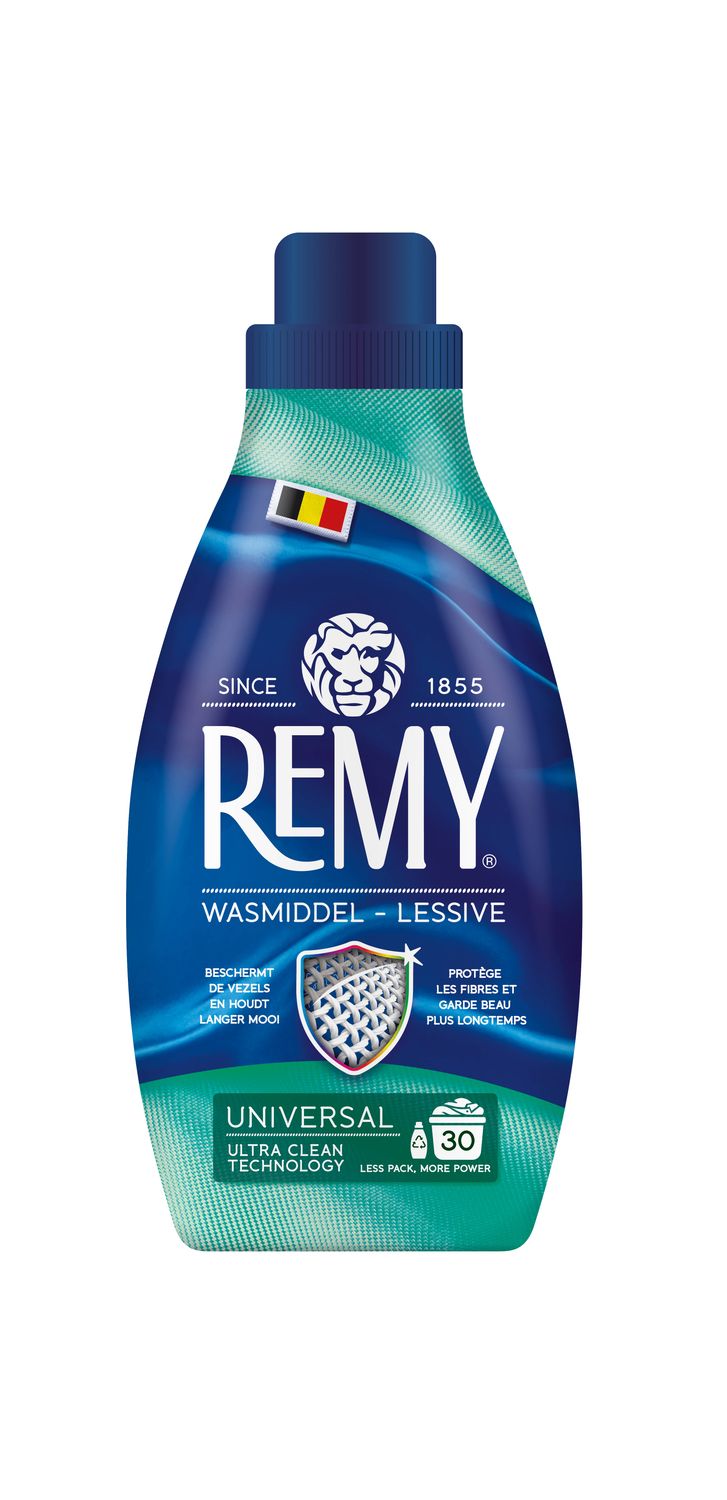 REMY Lessive universelle - Flacon 900ml = 30 lessives