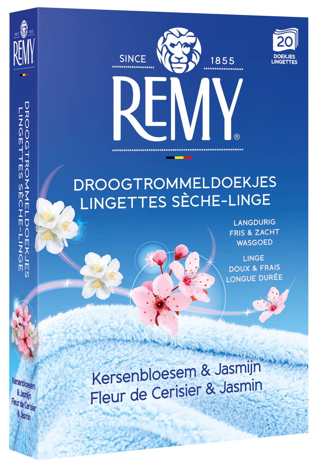 REMY 20 Lingettes pour sèche-linge