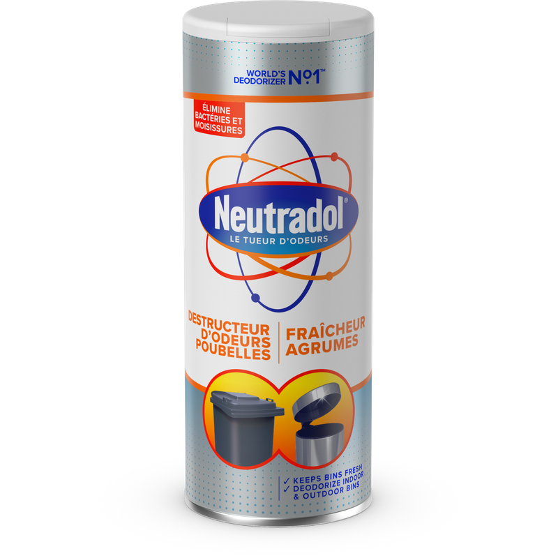 NEUTRADOL Poudre pour poubelles et conteneurs - 350g