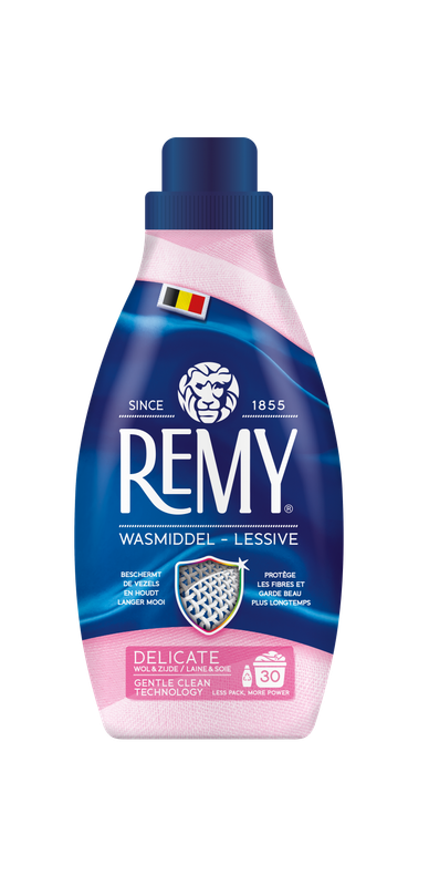 REMY Lessive Linge délicat - Flacon 900ml = 30 lessives