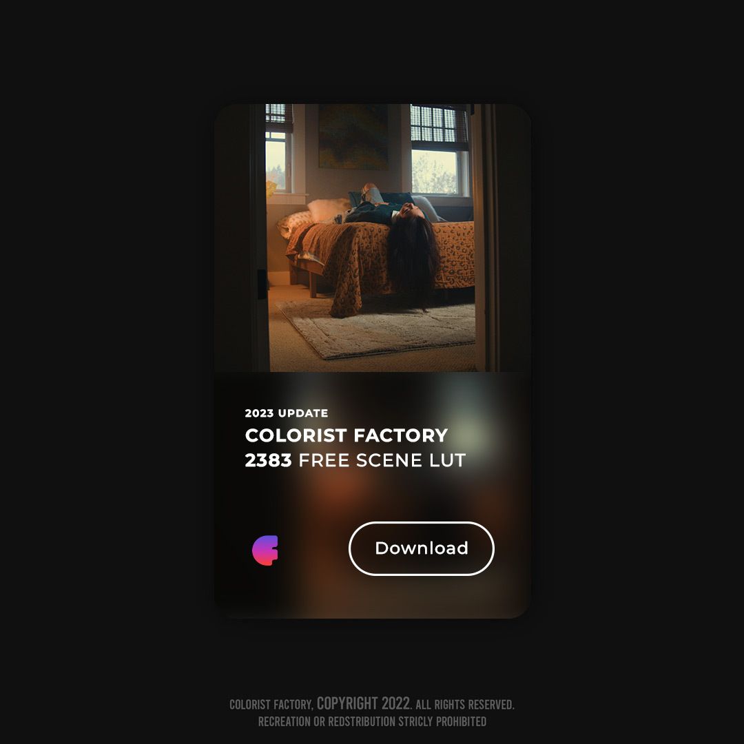 Free 2383 Film Emulation LUT (Colorist Factory)