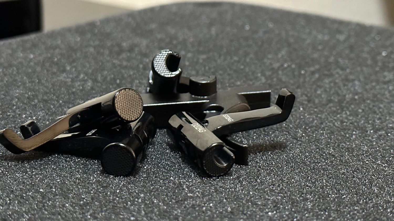 Knurled D2 Cam/S7 Lever With Pre Cut Trigger Black PVD