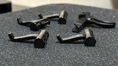 Knurled D2 Cam/S7 Lever With Pre Cut Trigger Black PVD