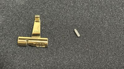 Only Knurled D2 Cam/S7 Lever Gold PVD